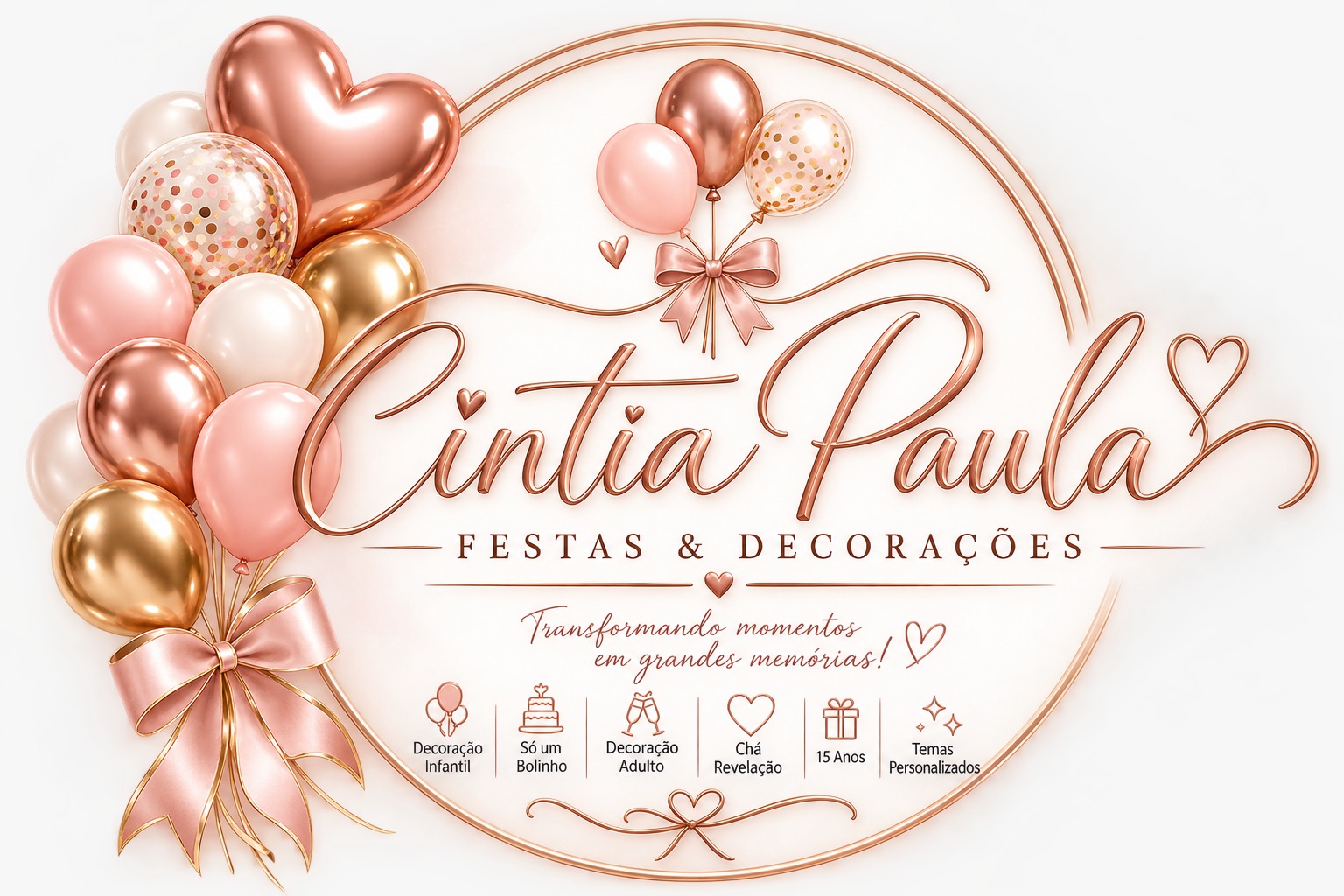 Cintia Paula Festas e Decorações — transformando momentos em grandes memórias